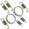Caltric Muffler Gasket And Spring Compatible With Polaris Xplorer 400 4x4 1999-2002