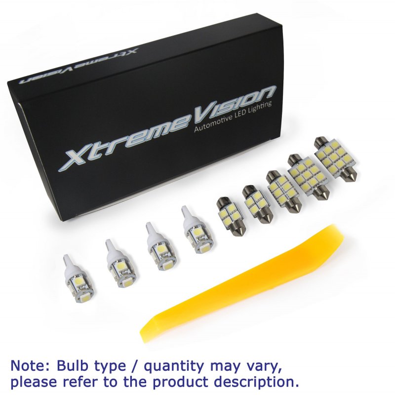 Xtremevision Interior Led For Lexus Es350 2007-2012 7 Pieces Pure White Kit Installation Tool