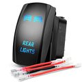Nilight Ni-rs05 Led Light Bar Rocker Switch 5pin Laser On Off Rear Lights 20a 12v 10a 24v Jumper Wires Set 2 Years Warranty 