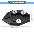 Vekauto Motorcycle Stand Kit Compatible For Kawasaki Zzr1400 Gtr1400 Durable Aluminum Alloy Black Bike Support Holder With
