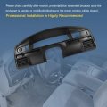 Instrument Dash Cluster Bezel Panel Replacement For Diesel Engines Only 1994-1997 Ford F250 F350 F Series Super Duty