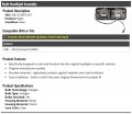 Right Passenger Side Halogen Headlight Assembly Compatible With 1981-2019 Kenworth W900