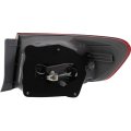 Tail Light Assembly For Toyota Corolla 2011 2012 2013 Driver Side Outer Dot Certified Halogen Red And Clear Lens To2804111n 