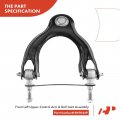 A-premium Front Left Upper Control Arm With Ball Joint Bushing Compatible Honda Civic 1992-1995 Del Sol 1993-1997 Acura Integra