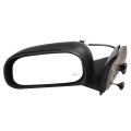 Driver Side View Mirror For 2004 2005 2006 2007 2008 2009 Dodge Durango Black Textured Manual Folding Heated Power Adjustment 