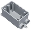Thomas Betts E982efn-ctn Electrical Pvc Fss Exposed Box- 3 4 Hubs Single Gang Quantity 12 