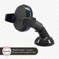 Scosche Mgqwddp-xtet Magicgrip Wireless Charging Double Pivot Windshield Dashboard Phone Mount For Car With Suction Cup Black