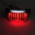 Httmt Led Smoke Tail Light Brake Turn Signal Compatible With Hond Cbr600 F4i 2004 2005 2006