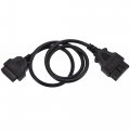 16pin Obd2 Cable Cord Diagnostic Adapter Connector Male To Female Extension Scanner Tool For Car 100cm 3 28ft 