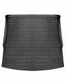 Cartist Cargo Liner Compatible With 2018-2022 Volkswagen Tiguan 3rd Row Seats Behind 2nd All Weather Rear Trunk Mat Waterproof 
