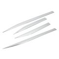 4pcs Front Rear Left Right Chrome Body Side Door Molding Cover Trim For Outlander 2022 2023 