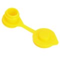 20pcs Gas Can Vent Cap Replacement Container Breather Push In Part Allow For Faster Flowing Fuel Fit Any Water Yellow 