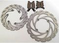 Kawasaki Kx125 Kx250 Kx500 Front And Rear Brake Pads Sport Rotors 