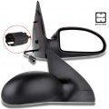 Driver Side And Passenger Mirror For 2000-2004 Ford Focus Outside Accessories Easy-adjustable Non-folding Non-heated View