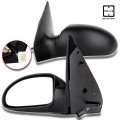Ocpty Driver Side And Passenger Mirror For 2000-2004 Ford Focus Outside Accessories Easy-adjustable Non-folding Non-heated View