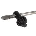 Drill Chuck Key Wrench 8mm Diameter 11 Teeth Carbon Steel Clamping Tool Replacement Press For 3-16mm Silver 5pcs