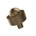Allied Brass 101a-bbr 1-1 2-inch Cabinet Knob Brushed Bronze 