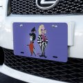 Beetlejuice Animated Series And Lydia Novelty Metal Vanity Tag License Plate