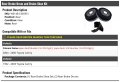 Rear Brake Drum And Shoe Kit Compatible With 1992-2006 Toyota Camry