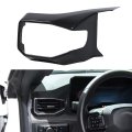 Dashboard Side Air Conditioning Vent Trim Carbon Fibre Center Console Outlet Cover For S650 Lhd Bright Fiber Finish