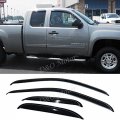 Viogi 4pcs Front Rear Smoke Sun Rain Guard Vent Shade Window Visors Fit 99-06 Chevy Silverado Gmc Sierra 07 Classic Body 