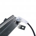 A-premium Power Window Regulator Without Motor Compatible With Lincoln Town Car 1990-1994 Front Left And Right 2-pc Set