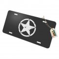Graphics More Oscar Mike On Mission Move Vintage Military Star Novelty Metal Vanity Tag License Plate