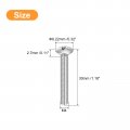 Uxcell M4x30mm Oval Head Phillips Machine Screws 100pcs 304 Stainless Steel Slightly Raised Countersunk