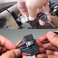 Usonline911 2 Sets Of 41pcs Pin Ejector Wire Kit Extractor Auto Terminal Removal Connector Puller Tool