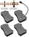 Rear Brake Pads Set 980156007 For Maserati Ghibli Q4 2014 2022 Quattroporte Sport Gt 2007 And Granturismo S 2008 2018 4 Piston 