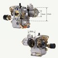 Topteng 34 Pict-3 Carburetor 113129031k 98-1289-b For Vw Beetle 1971-1979 Super Thing 1973-1974 Karmann Ghia 1971-1974i