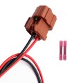 Front Fog Lights Connector For 2010-2024 Jeep Wrangler Wiring Pigtail Plug Harness 68304048af