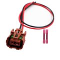 Front Fog Lights Connector For 2010-2024 Jeep Wrangler Wiring Pigtail Plug Harness 68304048af