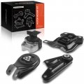 A-premium 4pcs Engine Motor Mount Transmission And Torque Strut Set Compatible With Mazda 3 2004009 5 2006-2010 L4 2 0l 2 3l