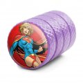 Superman Supergirl Character Tire Rim Wheel Aluminum Valve Stem Caps
