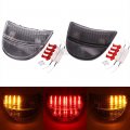 Rusiho Motorcycle Integrated Led Tail Light Brake Turn Signal Blinker For Hond-a Cbr 954 954rr 900rr 2002-2003 Clear Lens