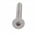 Uxcell 1 4-20 X 2 304 Stainless Steel Flat Head Hex Socket Cap Screw Fastener 10pcs