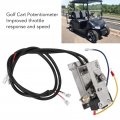 Qiilu Golf Cart Potentiometer 27094 G01 25267 G2 Replacement For Ezgo Marathon 1989a 1994 Stainless Steel