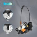 X Autohaux Replacement Front Left Driver Side Power Door Lock Actuator Motor With Cable For Chevrolet Silverado 1500 2500 3500