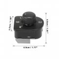 X Autohaux Power Rear View Mirror Switch Remote Control For Volkswagen Jetta 1999-2005 Vw Passat Golf 1j1959565ea 901-506