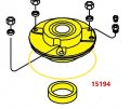 Professional Parts Warehouse Aftermarket 15194 Meyer Cover Seal Assembly