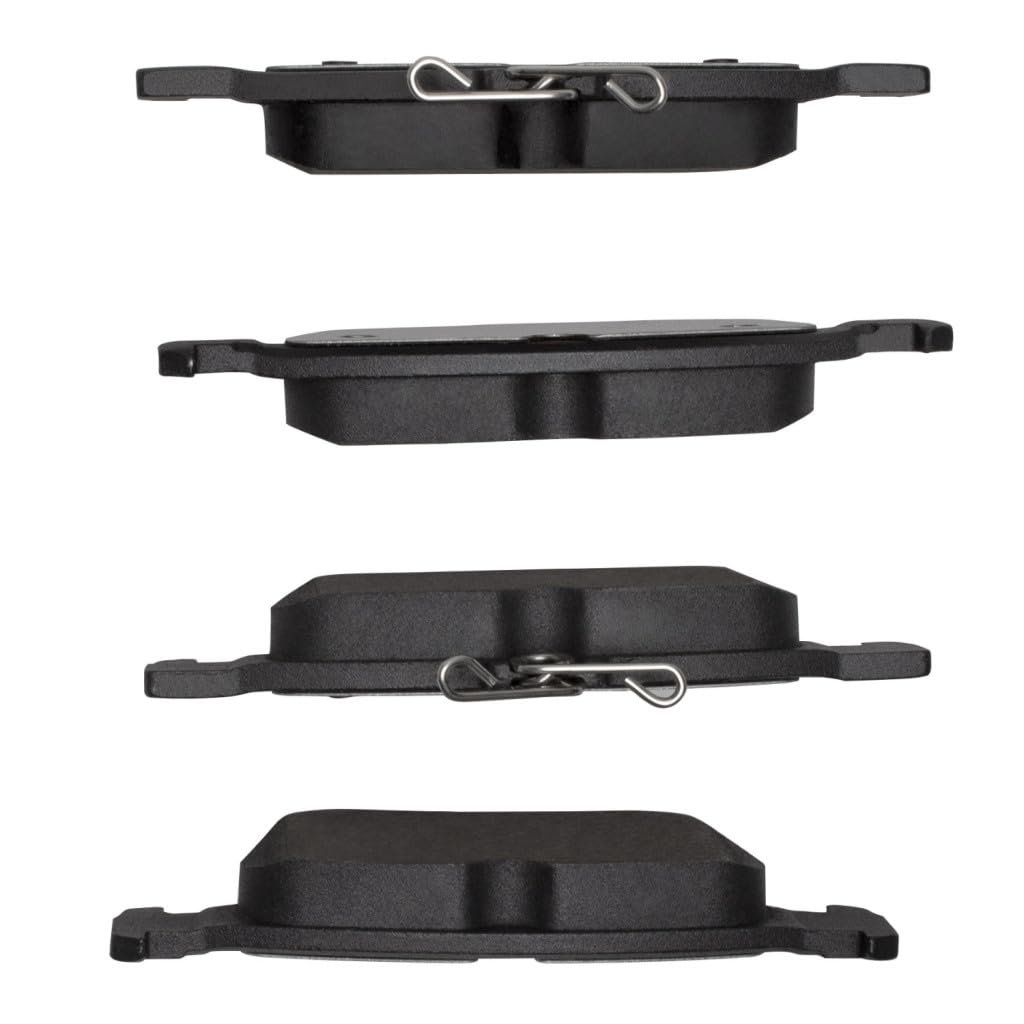 Disc Brake Pads For Volkswagen E-golf 2017 2018 2019 Low Metallic Front Position 2 42 Inner Height 4 84 In Pad Width
