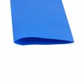 Uxcell 70mm Flat Width 2 1m Length Pvc Heat Shrink Tube Blue For 18650 Batteries