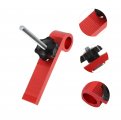 Veemoon Platen Track For Table Miter Gauge Woodworking Tools Stop Block Equipment T Slot Bench Aluminum Alloy Accessories