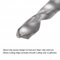 Uxcell Solid Carbide Drill Bits 4 1mm C2 K20 Tungsten Jobber Straight Shank Drilling Tool For Stainless Steel Aluminum Iron