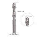 Uxcell Solid Carbide Drill Bits 4 1mm C2 K20 Tungsten Jobber Straight Shank Drilling Tool For Stainless Steel Aluminum Iron