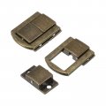 Uxcell 5pcs Toggle Catch Lock 1 22 X 0 98 Lxw Zinc Alloy Hasp Latch Clasp For Jewelry Box Wooden Case Toolbox Bronze