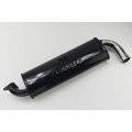Quiet Pack Muffler For 3 Bolt Header Type 2 75-78 Compatible With Dune Buggy