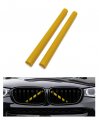 Originaleuro Yellow Front Grille V Bar Decoration Cover Trims Stripes Compatible For Bmw X3 X4 X5 X6 X7 