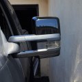Ecotric Tow Mirror Caps Pair Compatible With 1988-2019 Chevy Silverado Gmc Sierra 1500 2500 Hd 3500 Truck Pickup Covers Left